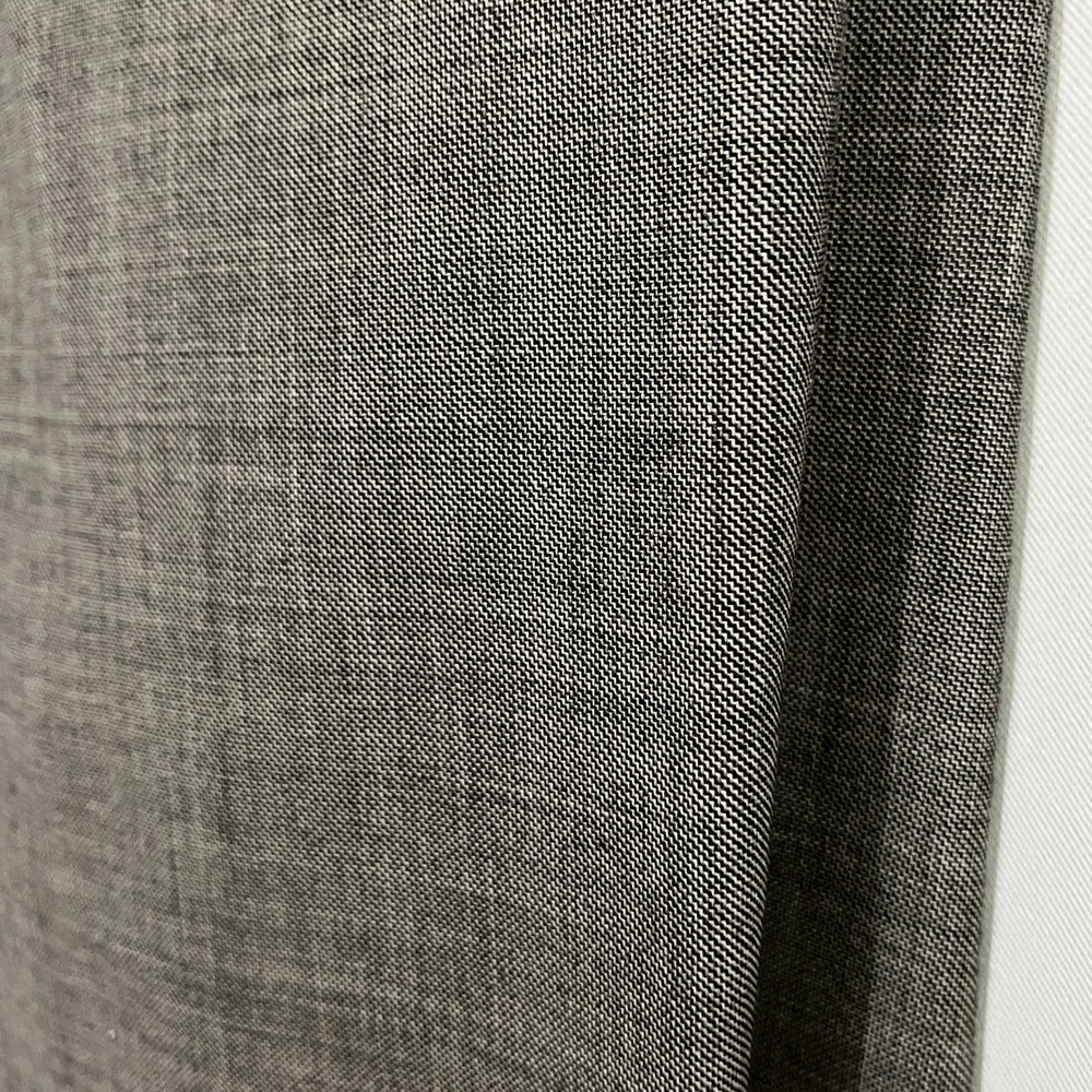 Joseph Abboud Tollegno 1900 Dress Pants Mens 36R Grey Flat Front Wool Italy Lux - Picture 4 of 15